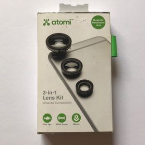 Atomi 3-in-1 lens kit for any phone